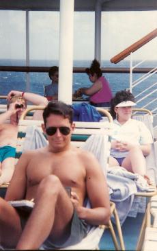 Studying For Comprehensives on Vacation in 1997